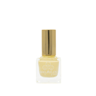 If you want to indulge yourself in feeling welcomed, at peace and full of warmth, paint your nails with this pale mellow yellow and experience it for yourself!