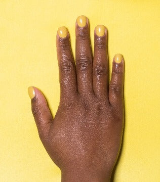  milky yellow nail polish – perfect for stoop chillin’ or bar hopping