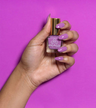 This rich purple will keep your nails looking regal.